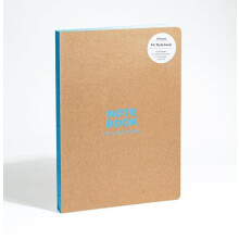 Kraft and Blue A4 Notebook Other Book