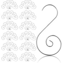 Christmas Ornament Hooks Metal S-Hooks 120 Pieces