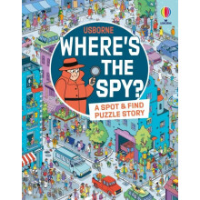Wheres the Spy by Laura Cowan Hardcover Book