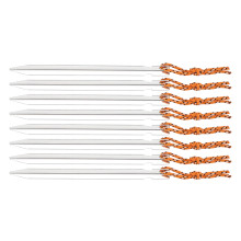Equipamento essencial para camping, estacas de alumínio para barraca, estacas resistentes para aventuras seguras ao ar livre, acessórios de camping