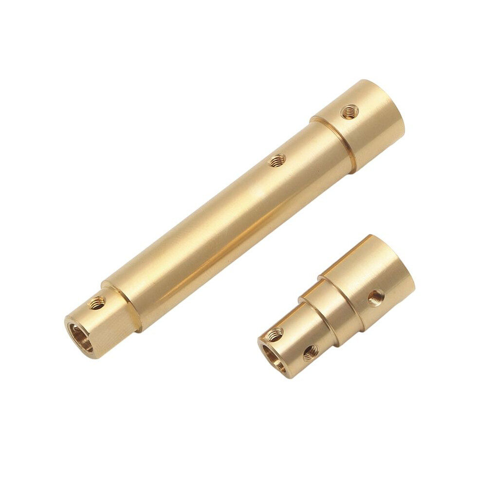 Brass Front Axle Tube For Axial Scx10 Pro 1/10 Rc Crawler Car Upgrades Parts Black 6031977052062