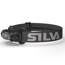 Silva Head Torch Rechargeable USB - Explore 4RC - 400 Lumen LED Head Lamp - 3 Brightness Levels & 3 LED Colours - Waterproof Powerful Torch - Orange