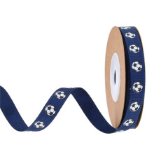 Ruban d'emballage de cadeau de Football, ruban de-Bleu