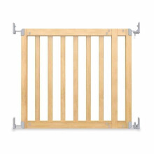 INGENUITY Child safety gate from 76 to 91 cm, customizable for painting or staining, easy to install