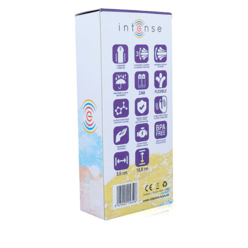 INTENSE - SUSY SILICONE RABBIT LILAC OSCILLATING VIBRATOR 2