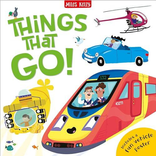 Things that Go by Claire Philip Hardcover Book