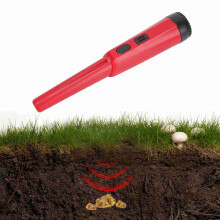 Portable Handheld Metal Detector for Kids, 180g, Red, 23.5cm