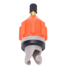 Leakproof Paddle Board Pump Adapter, Orange, Nylon, 0.7x2x3.4x7.8cm