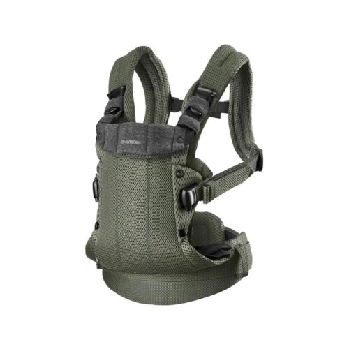 BABYBJÖRN Portabebés Harmony Mesh 3D, Verde oscuro