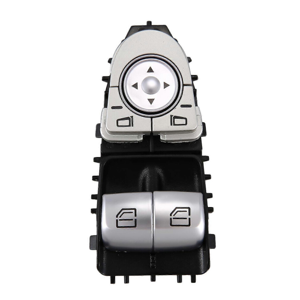 Window Switch For Mercedes-Benz Vito W447 A2059050302 Plastic Material Black/Silver 6901508046436