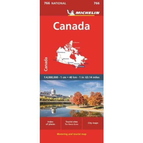 Canada Michelin National Map 766 by Michelin Other Book