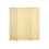 Paravento - MUVOE - 4 Pannelli - Bambù e Cotone - Pieghevole - 180 x 180 cm 1