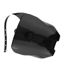 Motorrad-Vorderradnummernschild für CRF70 Robust Schwarz Kunststoff