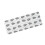 White Multi-Use Foldable Oil Splash Guard for Kitchen Aluminum Heat Resistant 11