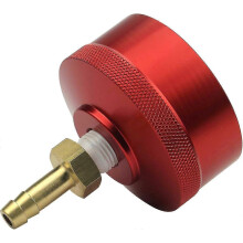 Brandstoftankdeksel geschikt voor Honda EU-serie generatoren aluminiumlegering 1/4NPT-interface randslagontwerp
