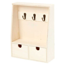 Schlüsselbox aus Holz 28,5 x 22 x 8 cm
