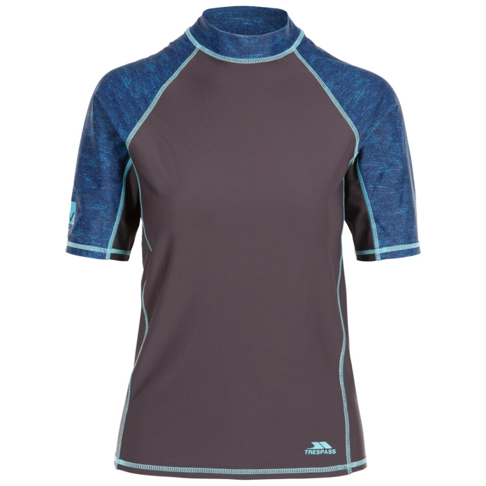 Trespass (8, Dark Grey) Womens Rash Guard Tshirt Calista