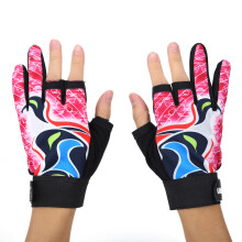 Hochwertige, rutschfeste Strickhandschuhe aus ergonomischem, abriebfestem Material mit Klettverschluss am Handgelenk für Outdoor-Sportarten