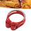 Red Alloy Bicycle Seatpost Collar 34.9mm 1