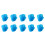 30Pcs Hip Trainer Gel Pads ABS Gel Pad Replacement for EMS Buttock Trainer ABS Replacement Gel Sheet 2