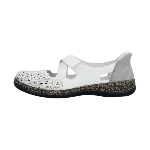 Rieker Rieker Massa Leder Sandalen - Weiß