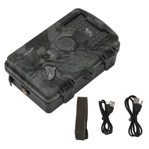 Caméra de chasse 1080p avec écran LCD 2 pouces et détection à 120