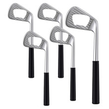 5 Stück Golfschläger-Flaschenöffner, Originelles Biergeschenk, -Dekoration, Bieröffner für Golfer, Golfliebhaber, Bierenthusiasten