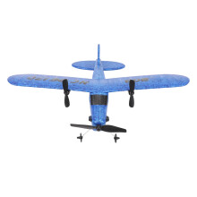 Avion radiocommandé bleu planeur, batterie intégrée de 150 mAh, 3,7 V