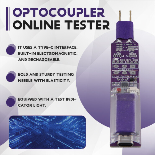 Opticoupling Online Tester Multi-Function Optocoupler Tester Detection Tool for Transistor MOS Tube IGBT Power Tube 2