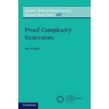 Proof Complexity Generators by Krajicek Jan Charles University Prague