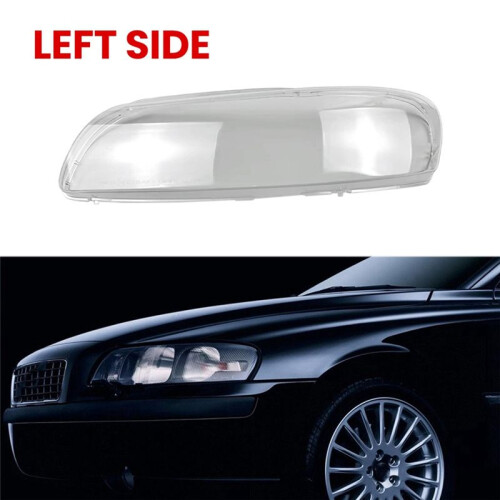Für  S60  V70 2004-2008 Auto-Frontscheinwerferabdeckung, Scheinwerfer-Lampenschirm, Lampenabdeckung, Scheinwerfer-Lichtabdeckungen, Schale 2