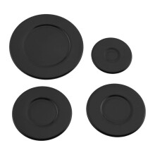 4 Szt Nasadka Palnika Gazowego do Kuchenki 55mm 75mm 100mm do Piekarnika, Palnika Gazowego, Nasadka Płomienia, Akcesoria Kuchenne, Wklęsła
