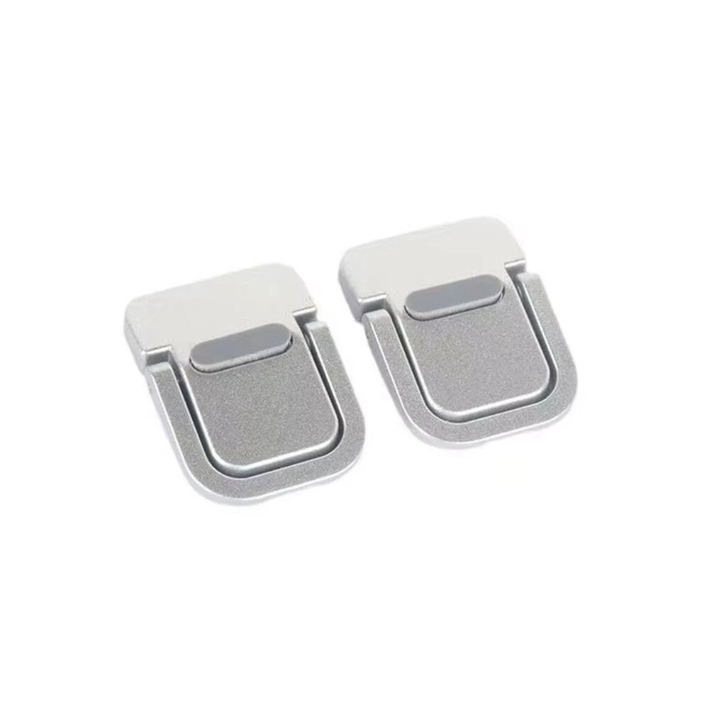 2Pcs Portable Laptop Stand Foldable Bracket Invisible Laptop Riser Stand Foot Pad For Laptop Notebook Holder Legs Silver 6031335282919