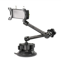 Lanparte Car Phone Holder Universal Magic Arm Suction Car Phone Stand Mount Windshield Window Glass Dashboard Vlog