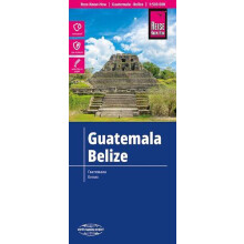 Guatemala Belize Map Other Book