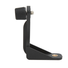 Binocular Mount Plastic L Shaped Bracket 1/4in Tripod Adapter for Bird Watching