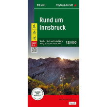 Around Innsbruck Cycling Hiking amp Leisure Map Other Book