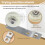 For W10837240 Dryer Idler Pulley with Bracket,Replace Part for  Dryer 4
