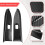 for  Pajero 2007-2019 Car Inner Window Lift  Button Panel Cover Trim Frame Decorative Accessories 3