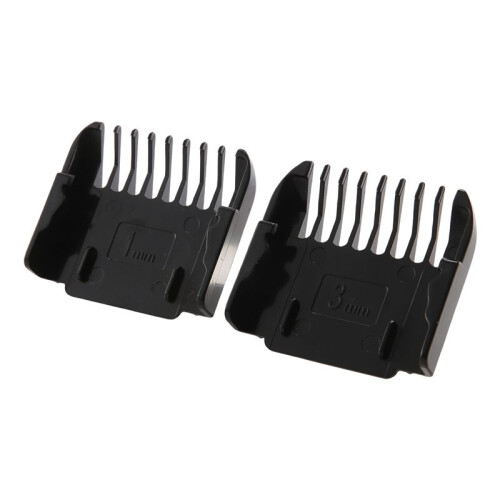 Electric Clipper Accessories,4Pcs Cut Clipper Limit Comb Guide Attachment Size Barber Replacement(1mm,1mm,2mm,3mm) 1