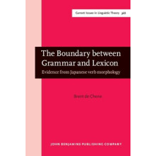 The Boundary between Grammar and Lexicon by Brent Waseda University de