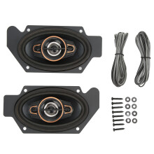 Natural Sound Quality Loudspeakers for Cars, Elite Coaxial Speakers2Way High Sensitivity Power Handling Easy Installation for Truck Stereo Systems