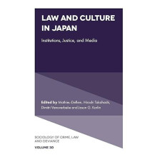 Law and Culture in Japan by Mathieu Deflem Hardcover Book
