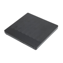 Unidad de DVD externa innovadora: su solución portátil de doble puerto USB 2.0 y Tipo-C para un manejo de datos y acceso multimedia sin