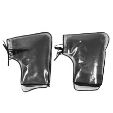 1Pair Motorcycle Handlebar Cover Waterproof Plush Windproof Warmers