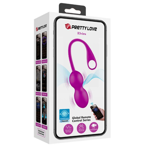 PRETTY LOVE Vibratore Viola 1