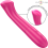 INTENSE - PATY VIBRATOR 19 CM FLEXIBLE 10 VIBRATIONS MODEL 2 PINK 5