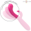 INTENSE - AMARA VIBRATOR WITH STIMULATING TONGUE 10 VIBRATIONS PINK 5