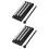 2Stk Metall Windspiel Mit Holzklöppel Schwarzes Percussion Instrument 6