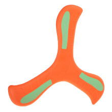 4Pcs Glow in Dark Orange Boomerang Toys for Children Indoor Outdoor